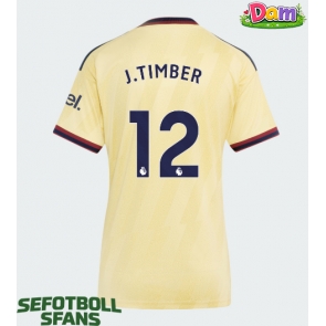 Arsenal Jurrien Timber #12 Tredje Tröja Kvinnor 2026-27 Kortärmad